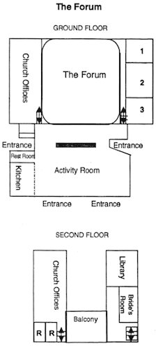 Forum (Middle Building) Room Guide
